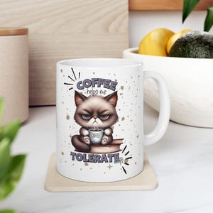Sarcastic Mug Snarky Coffee Cup Funny Morning Funny Gag Gift Humorous Tea Mug Present for Office Coworker