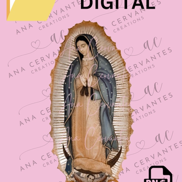 DIGITAL IMAGE - Virgen de Guadalupe