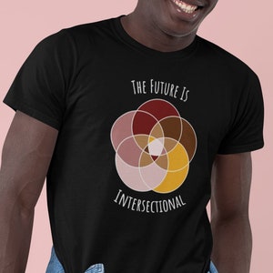 The Future is Intersectional Activist Shirt, Anti Racism BLM Protest Shirt, Feminist Social Justice Outfit, Equality Inclusivity Diversity image 1