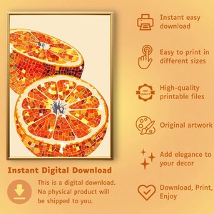 orange disco ball,funky wall art,disco ball wall art,orange decor,orange wall art,retro poster prints,orange disco print,preppy disco decor,retro kitchen decor,mirror ball art,bar cart prints,sparkle disco fruit print,glam wall art,trendy dorm decor