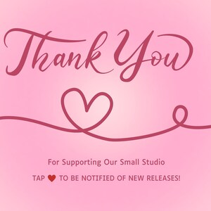 Thank you for supporting our studio - Simply Novelty