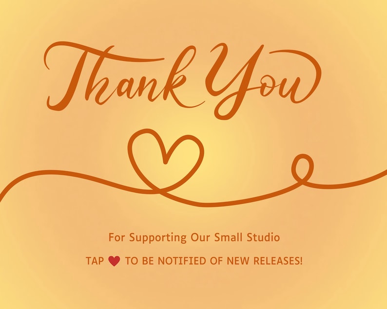 Thank you for supporting our studio - Simply Novelty