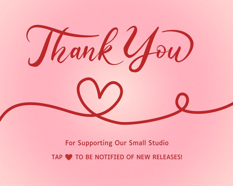 Thank you for supporting our studio - Simply Novelty