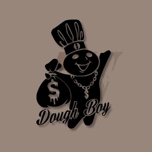 Dough Boy Decal