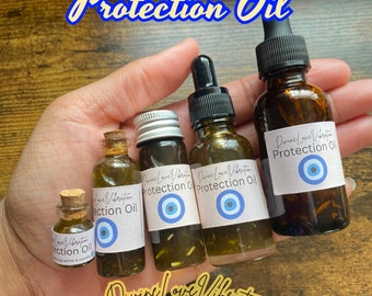 Protection Oil, Evil eye, Spiritual oil, Energy protection Oil, conjure oil, ritual oil