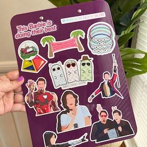 Sticker musical imperméable mat Ringmaster pour bouteilles d'eau, ordinateurs portables, Kindle, etc. image 3