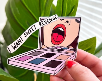 Recuperarlo pegatina de paleta (resistente al agua/brillante) Pegatina inspirada en Olivia Rodrigo Guts