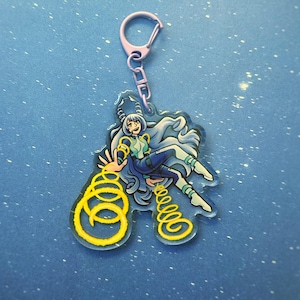 Spiral Light Hero Charm - 3&quot; (76.2 mm) MHA Keychain