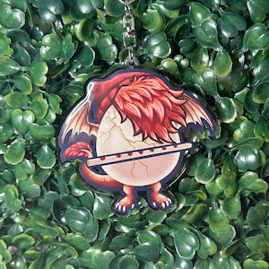 Tallulah QSMP Egg - 3&quot; (76.2 mm) QSMP Keychain