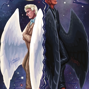 Ineffable Husbands Print - Two Worlds Apart