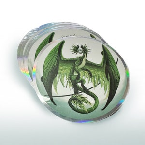 Dream Dragon Sticker - 3&quot; (76.2 mm) DSMP Holographic Sticker