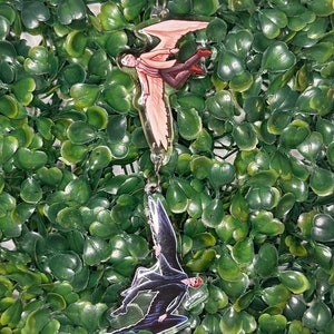 Aziracrow Hanging Keychain - 5&quot; (126 mm)