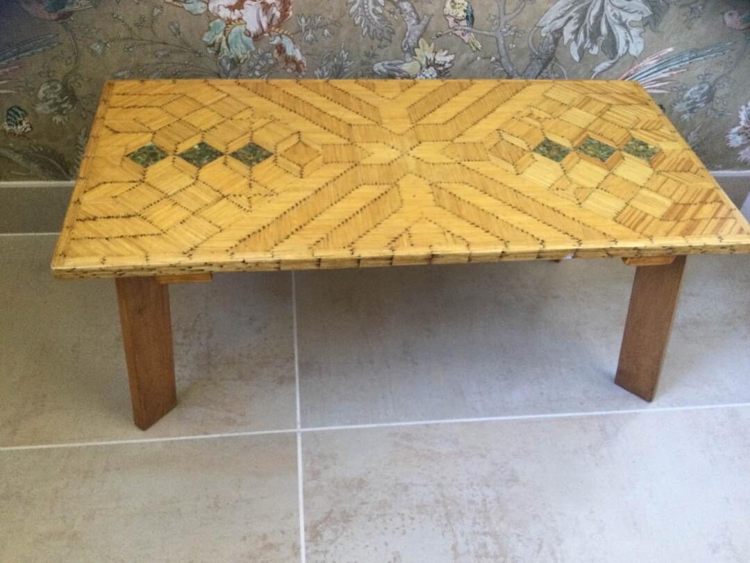 Capiz shell 2024 coffee table