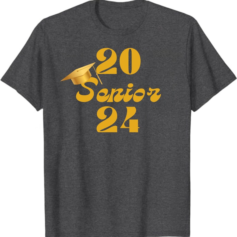 Senior 2024, Support for 2024 Graduates, Graduation Family Shirts 2024 ...