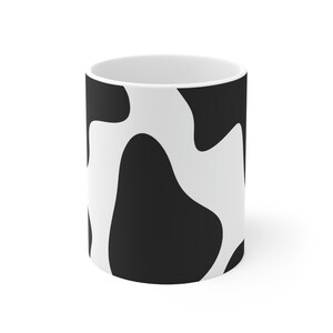 Cow Print Ceramic Mug 11oz