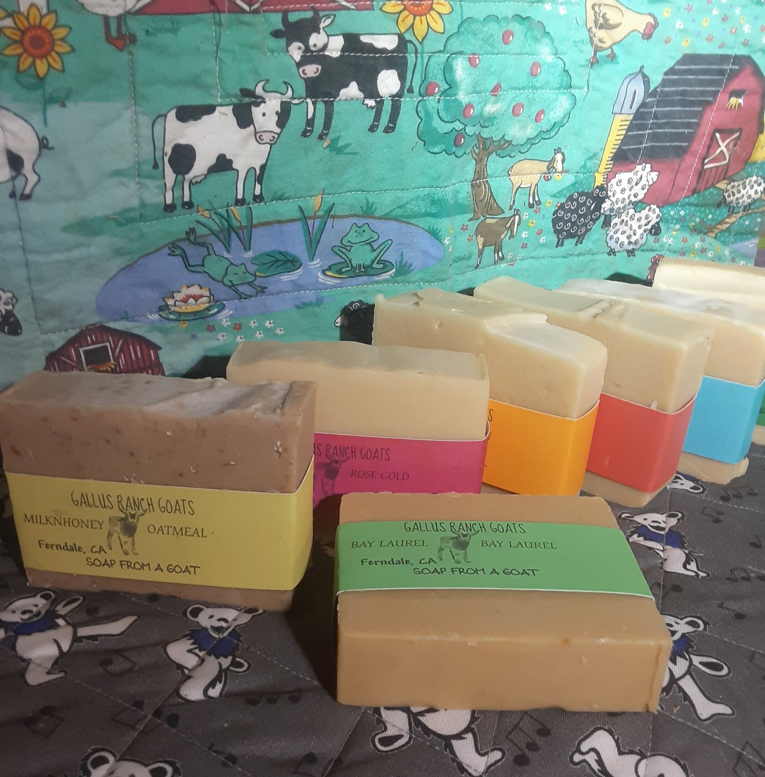 Goat Milk Soap Happy Goat Soap All Natural Scents and Colors 
