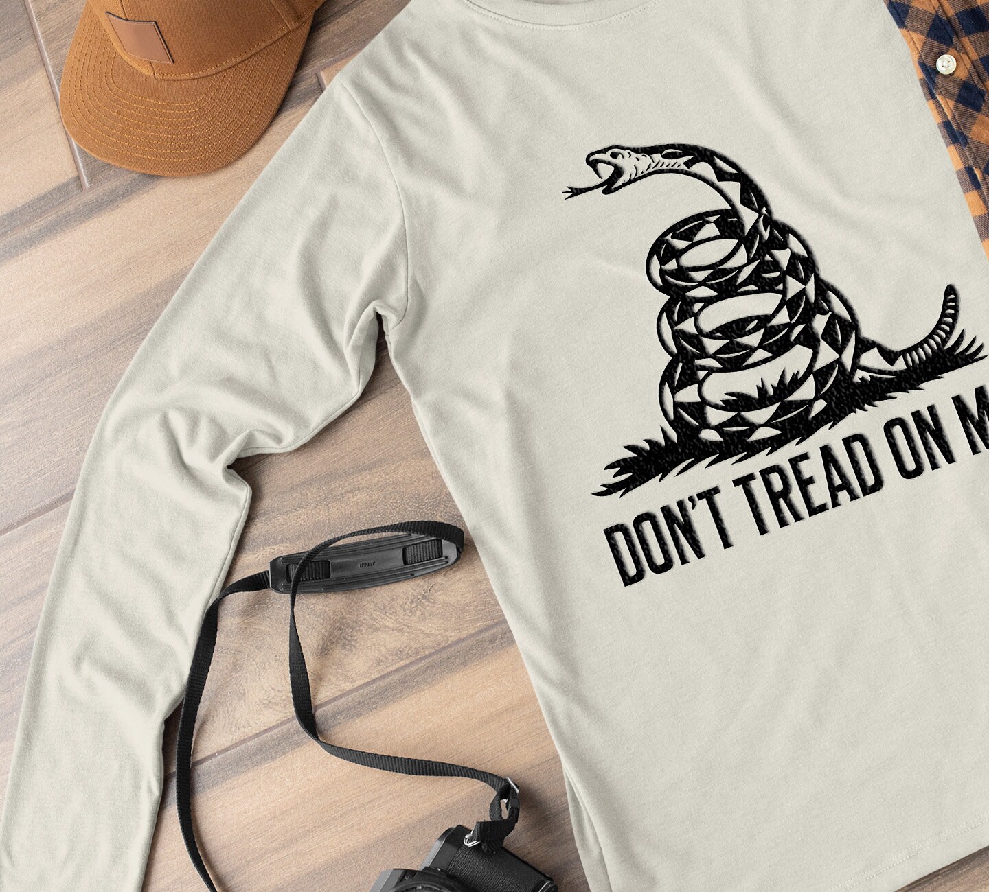 Don't Tread on Me Snake Gadsden Flag Files | Rattlesnake Vector ...