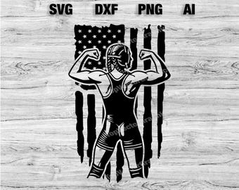 Amerikaans worstelen vrouwen premium SVG | Worstelen Svg | Worstelaar meisje Svg | Martial Art Clipart Cricut sublimatiebestand SVG, png, dxf, AI bundel