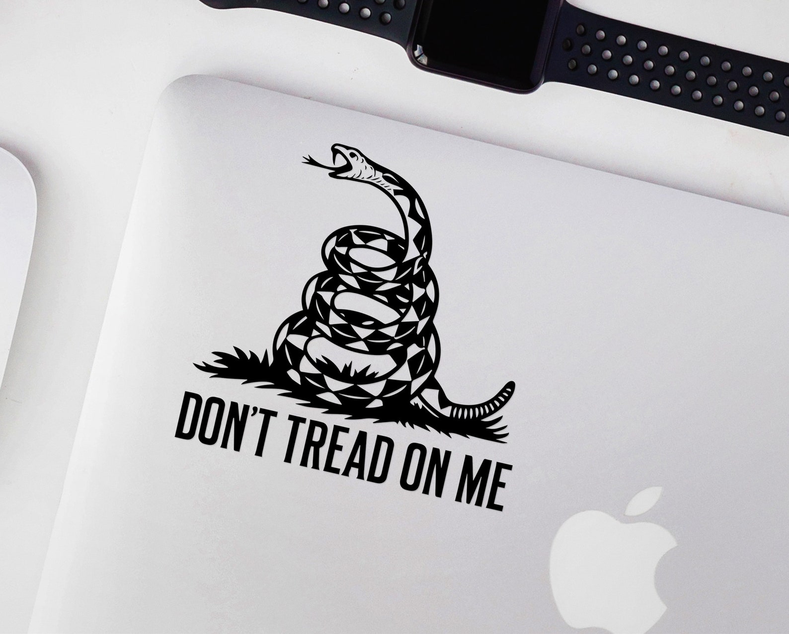 Don't Tread on Me Snake Gadsden Flag Files | Rattlesnake Vector ...