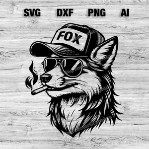 fox smoking a cigarette STOP SCROLLING!! You found a Stictivity Shop | Redbubble