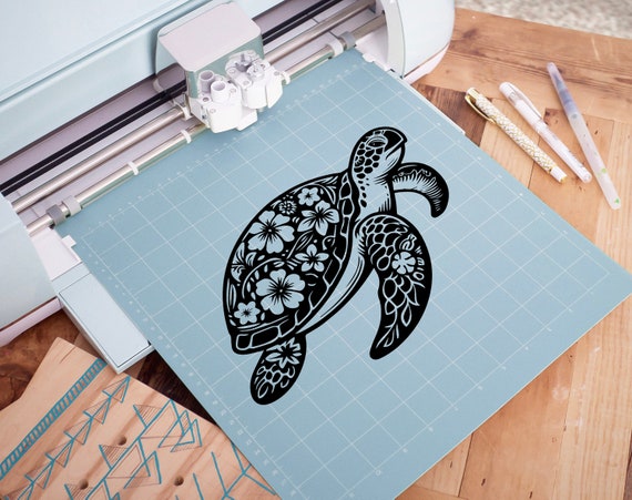 Silhouette Cut Files Sea Turtle Text Cutting File Sea Turtle, In Jpg