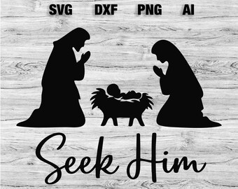 Nativity Svg,Nativity scenes svg,Christmas SVG,Christmas Holy Scene SVG,Religious Christian,Christmas Sign,Holy Family,Cricut & silhouette