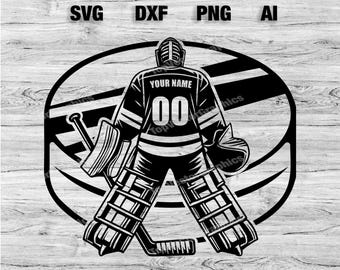 USA Hockey Torwart Premium SVG | Eishockey-Svg-Datei | Hockey Junge geschnitten Datei | Hockey Clipart Cricut Sublimation, Laser-Datei SVG, Png, Dxf Ai Bundle