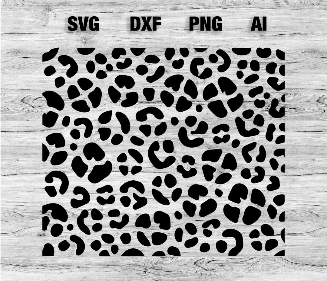 Leopard Svg Pattern Free Leopard Print Svg, Leopard Pattern Svg, Cheetah Print Svg, Animal Print ...