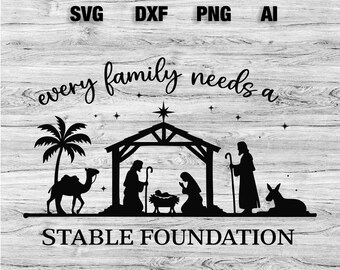 Nativity Svg,Nativity scenes svg,Christmas SVG,Christmas Holy Scene SVG,Religious Christian,Christmas Sign,Holy Family,Cricut & silhouette