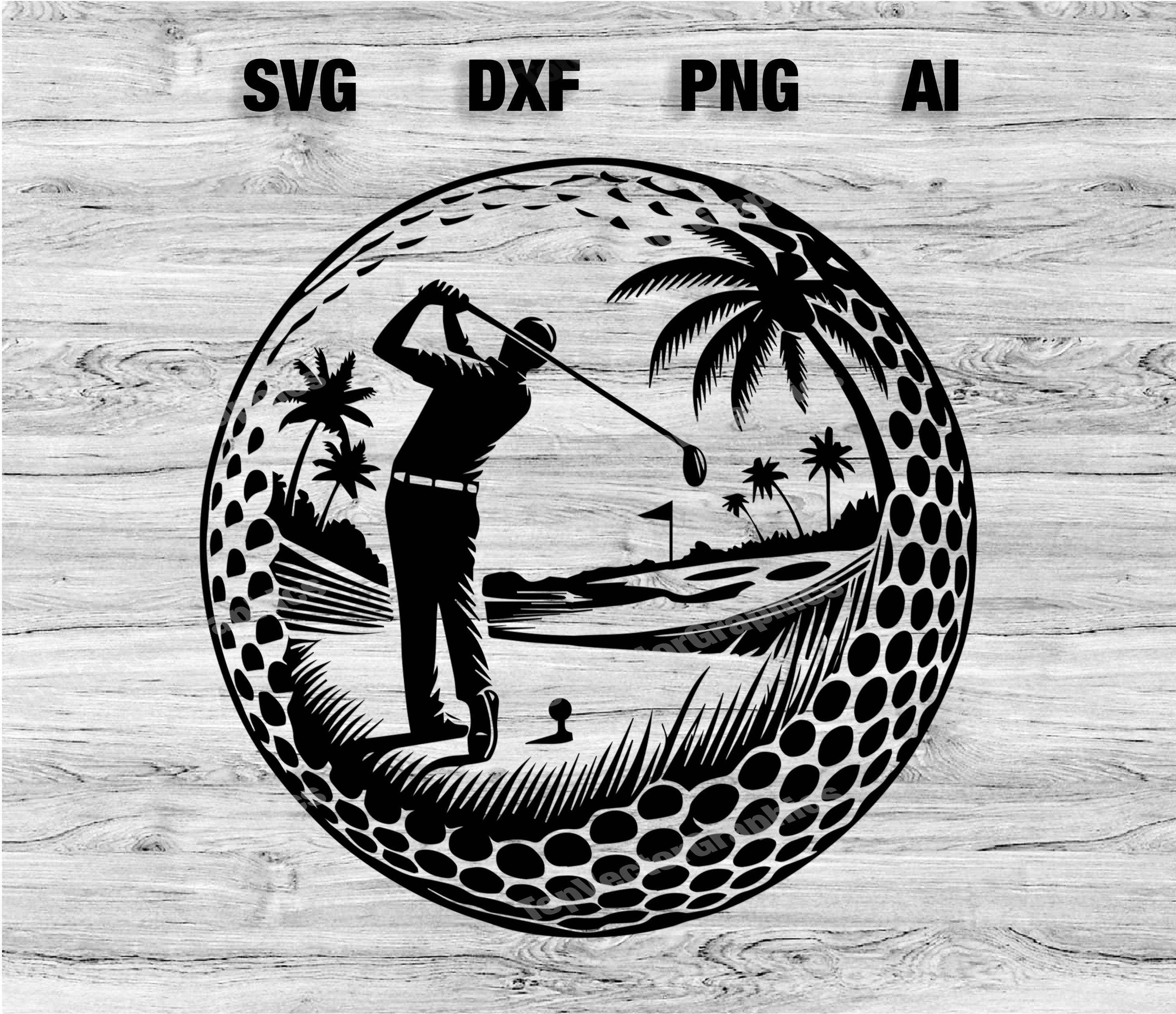 ゴーストゴルフギャング GOLF LIKE A CARTOON TEE ブラック GOLF LIKE