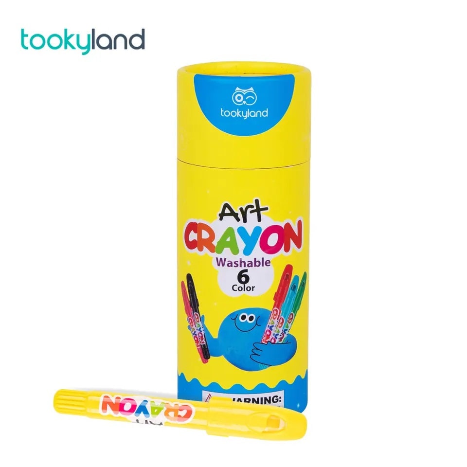 Tookyland Washable Silky Crayons 12s – Baby Kid Mama