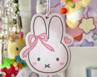 Miffy Air Freshener | Ocean Breeze Scent | Car Accessory | Room Decor | Scented Lucky Charm |