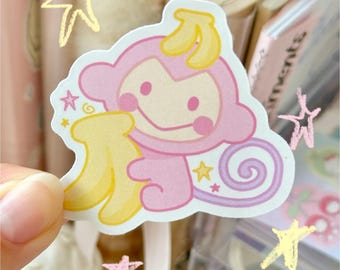 Chi Chai Monchan Vinyl Sticker | Sanrio | Waterproof | Cute | Kawaii | Journal | Laptop | Decoration | Die Cut