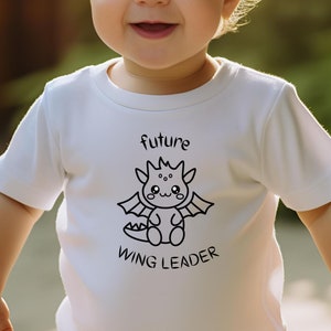 Future Wing Leader Bodysuit, Throne Of Glass Baby Merch, Fourth Wing, ACOTAR Baby, Manon And Dorian, SJM Merch, Book Lover Gift, TOG Baby