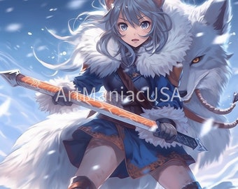 Anime Wolf Girl