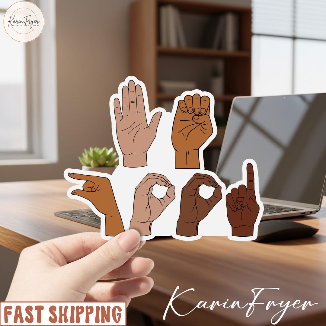 Hand Sign Be Good Renee Sticker/ Magnet, Abolish ICE Sticker, Anti ...