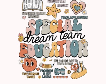 Special Education Teacher Png, Special Education Dream Team Png, Sped Teacher Png, Teach Love Inspire Png, Sped Png, Autism Teacher Png