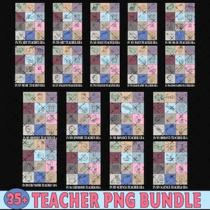 35+ Teacher Life Bundle, Teacher Shirt Png, In My Teacher Era PNG, Teacher Sublimation Design Digital Download, Teacher Appreciation Gift