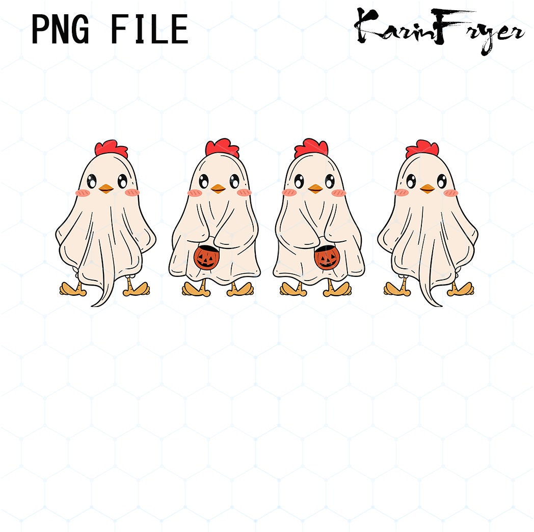 Ghost Chickens Png Chicken Sheet PNG Halloween Chickens Png - Etsy Canada
