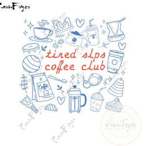 Speech Therapist SLP Png, Coffee Club Png,Funny Speech Therapy Coffee Lover Png,Therapist Png, Gift For Therapist,Communication Coffee Gifts
