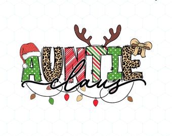 Auntie Claus png, Christmas png, Retro Christmas, Christmas Sublimation, Sublimation Design, png sublimation, png for shirt,Christmas Auntie