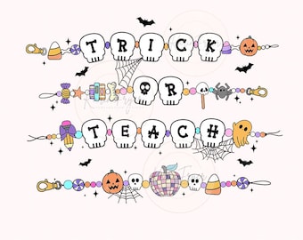 Truco o trato PNG, Profesor Halloween PNG, Profesor espeluznante PNG, Diseños de sublimación para profesores, Profesor espeluznante PNG, Halloween PNG, Vida de profesor