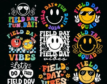 9+ Field Day 2025 PNG Bundle, School Field Day, Teacher Png, Field Day Png, Last Day of School Png, Funny Teacher Shirt Png, Field Day Shirt
