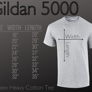 Gildan 5000 Men Size Chart T Shirt Mockup Gildan Tshirt Sizing G500 Size Chart for Gildan 5000 Sizing Mockup Unisex Heavy Cotton T-shirt