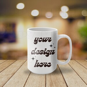 Ceramic Mug 15oz Mug Mockup Printify 15oz Mug Mockup Cup MockupBlank Coffee Mug Mock Up Mug Mockup POD Ceramic Cup