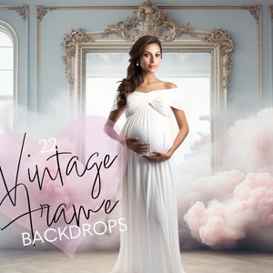 Frame digital backdrops for maternity photos backdrop for Wedding photos overlays photography digital background for photoshop overlays