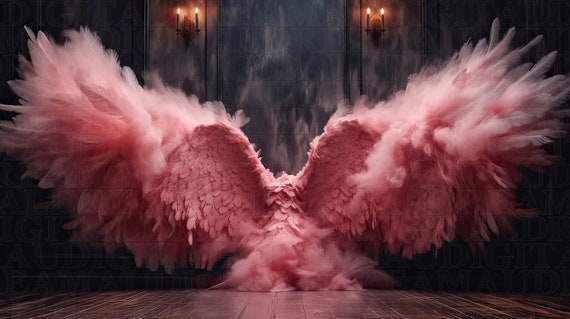 Angel Wings Digital Backdrop Angel Wings Overlay Maternity Backdrop Beautiful  Angel Wings Overlay Pink Angel Wings for Maternity Photographs - Etsy