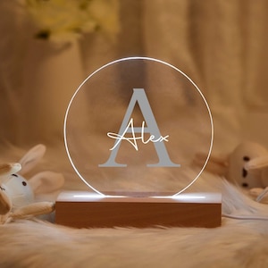 Letrero luminoso con nombre personalizado de montaña, letrero luminoso con luz LED para dormitorio personalizado, letrero luminoso, letrero de regalo para hija o hijo, regalo para niño o niña