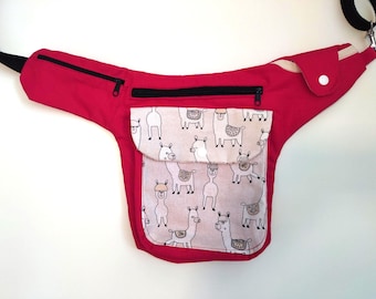 Riñonera, bolso de cintura, bolso de cadera para festivales - hechos a mano