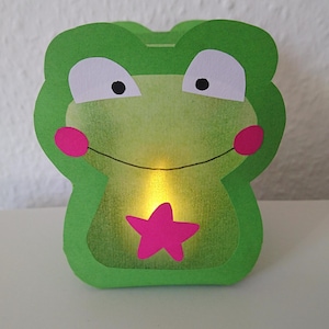 Frog Lantern PDF Craft Template - Make a Lantern, St. Martin&#39;s Lantern / St. Martin&#39;s Lantern Children, Table Lantern Template Children&#39;s Lantern